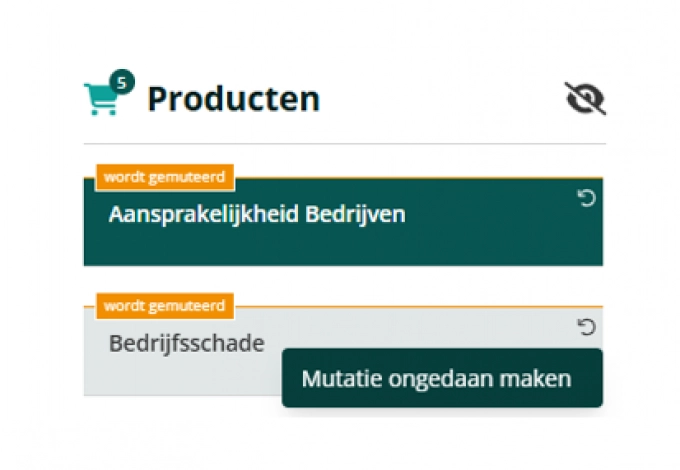 #SUREnet Mutaties annuleren